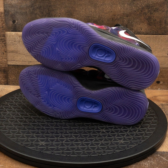 NIKE KD 17 X METRO BOOMIN NRG MENS BASKETBALL SHOES GALAXY PURPLE SIZE 8.5 - Picture 4 of 9